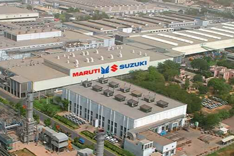 Employee at Maruti's Manesar plant tests positive for COVID-19  Maruti's Manesar plant  COVID-19  business news  Maruti Suzuki  மாருதி சுசுகி மானேசர்  மானேசர் ஆலைப்பணியாளர் கரோனா