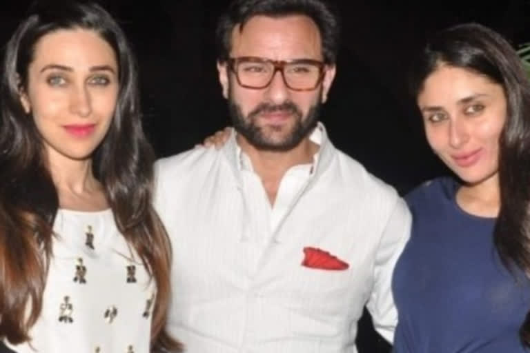 Saif treats Kareena, Karisma with mutton biryani on Eid