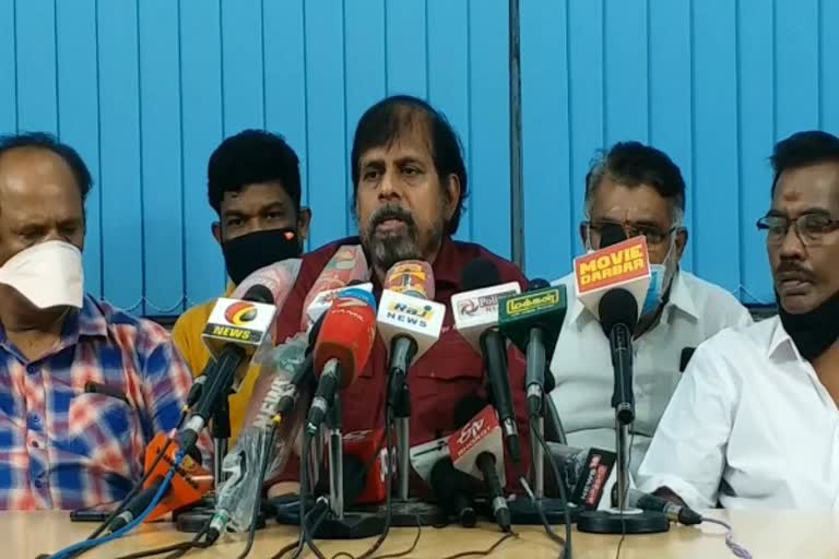 FEFSI union head RK Selvamani press meet