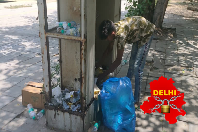 man lost his job in lockdown so started ragpicker work