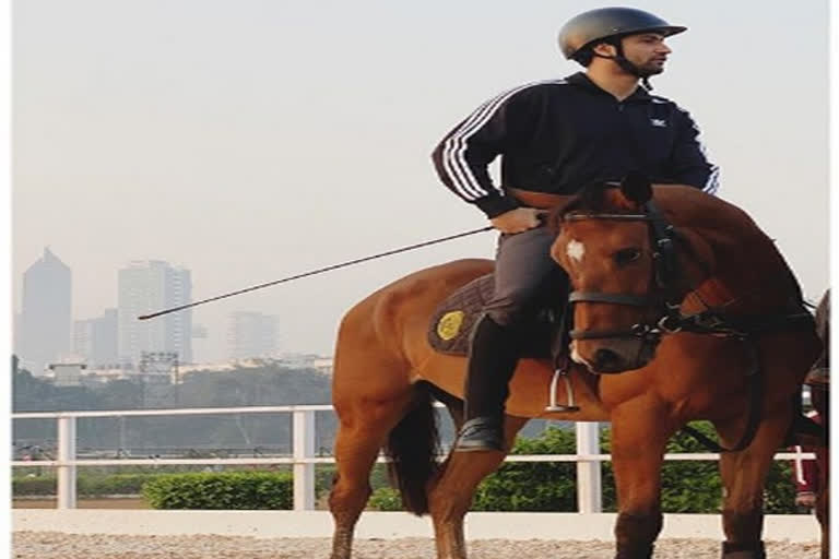 vicky remembers his horse riding days in throwback photo