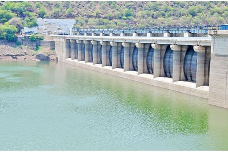 srisailam water level