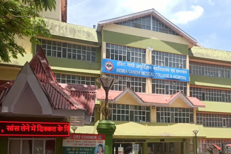 Covid patient died in IGMC Shimla