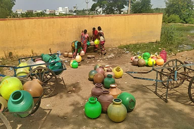 ಲಿಂಗಸುಗೂರಲ್ಲಿ ಕುಡಿಯುವ ನೀರಿನ ಸಮಸ್ಯೆ