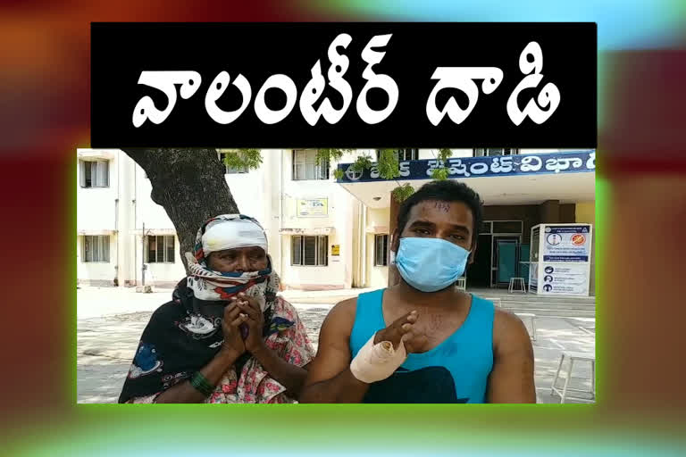 Volunteer assault on mother and son in Narasaraopet