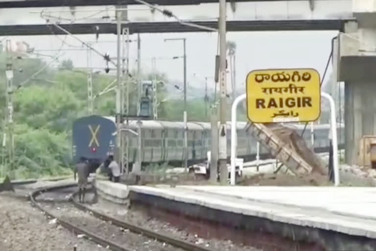 Dead body on rayagiri railway track