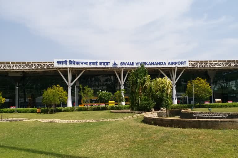 bengaluru flight reached raipur airport