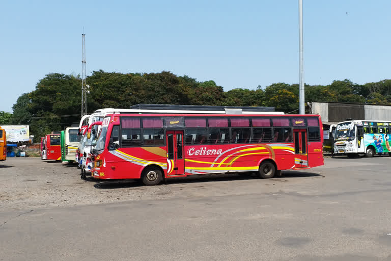 private bus re start in mangalore