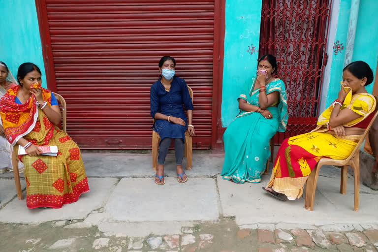 a girl found walking in an unclaimed position in katihar