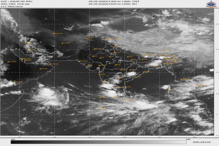 અરબી સમુદ્ર પર સાયક્લોનિક સર્ક્યુલેશન સીસ્ટમ સર્જાઈઃ ગુજરાતના દરિયાકાંઠે પવન ફૂંકાશે