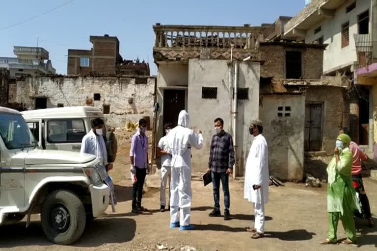 workers during area sealing