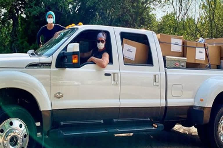 Matthew contributes 1,10,000 masks to hospitals of Texas