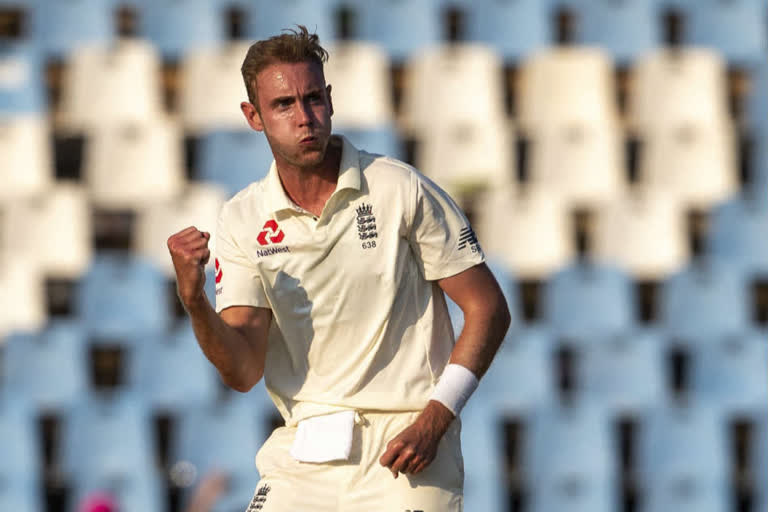 Happy bowling after two months: Broad