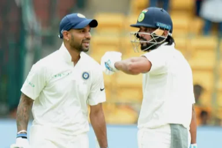 you are like my wife, Shikhar Dhawan on teammate Murali Vijay, Murali Vijay, ତୁମେ ମୋ ସ୍ତ୍ରୀ ପରି, ବ୍ୟାଟିଂ ପାର୍ଟନରଙ୍କୁ ଏପରି କହନ୍ତି ଧୱନ, ଶିଖର ଧୱନ ଓ ମୁରଲୀ ବିଜୟ