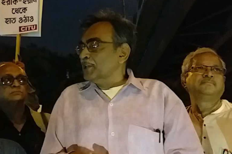 The government is trying to evict the workers, said Suryakanta Mishra