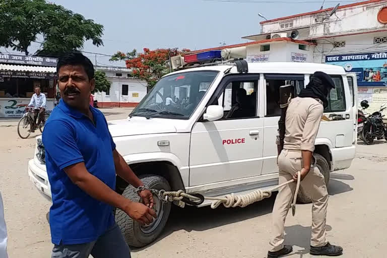 Police arrested NCDHR district convenor in east champaran