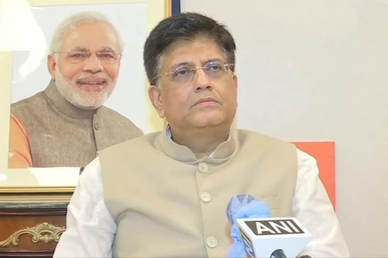 Railway Minister piyush goyal lashed out at the Maharashtra government for making false statements