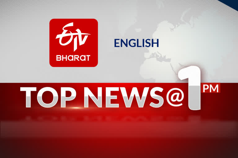 Top 10 news at 1 pm