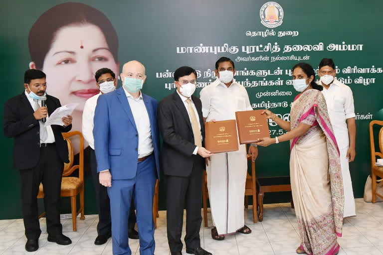 Tamil Nadu govt signs 17 investment MoUs worth Rs 15,128 crore