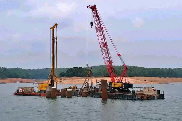 Country's unique bridge is being built to connect Sigandoor