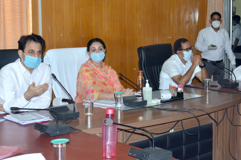 Quarantine management committee meeting in Rajsamand, क्वॉरेंटाइन प्रबंधन समिति की बैठक