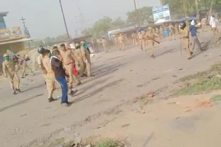 Tension erupted in Gorakhpur after double murder, locals block NH