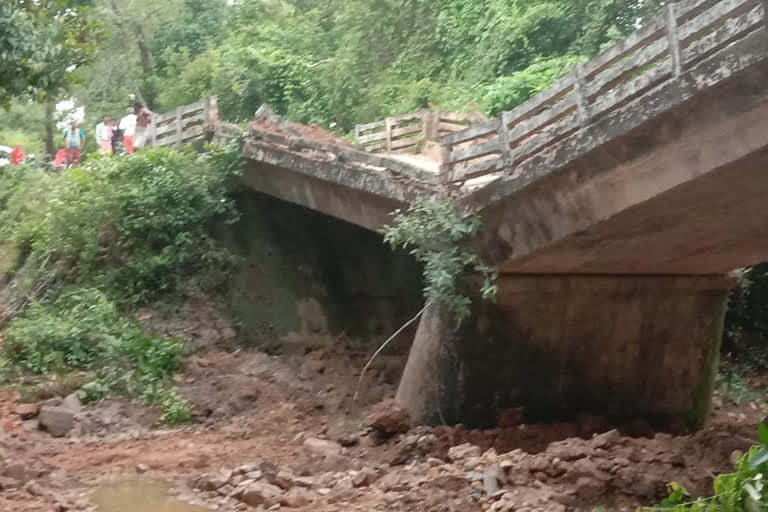 Belthangady Kukkuze Bridge  collapse