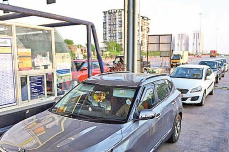 Hyderabad metro development authority is collecting toll on outer ring roads