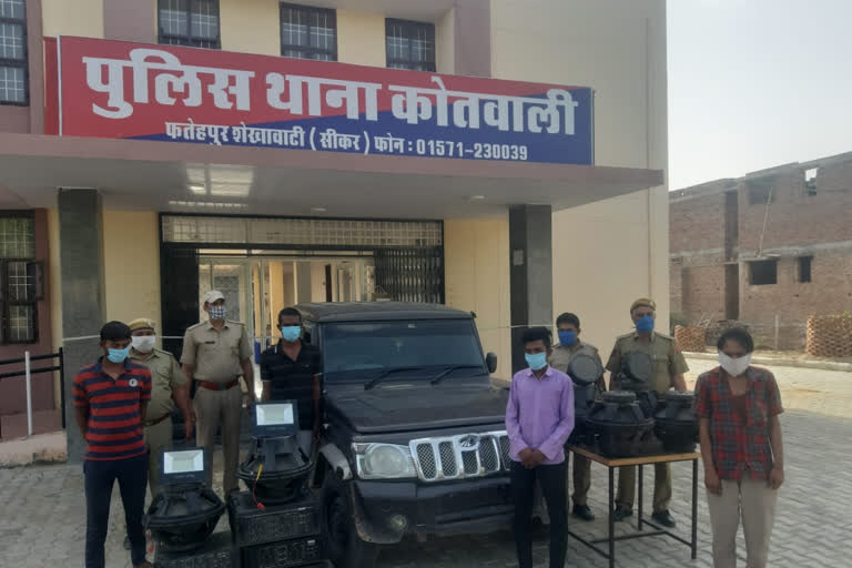 फतेहपुर सीकर न्यूज़, Theft Arrested, Crime News