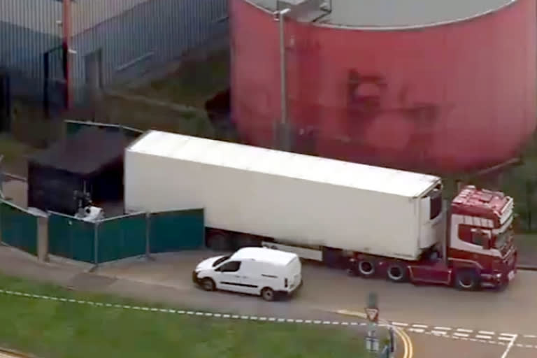 Essex lorry migrants' deaths  Essex lorry  Vietnam  Eurojust  UK's Essex county  കണ്ടെയ്‌നര്‍ ലോറിയില്‍ 39 മൃതദേഹങ്ങള്‍  കേസില്‍ 26 പേര്‍ അറസ്റ്റില്‍  യുകെ എസെക്‌സ് കൗണ്ടി  crime news  crime latest news