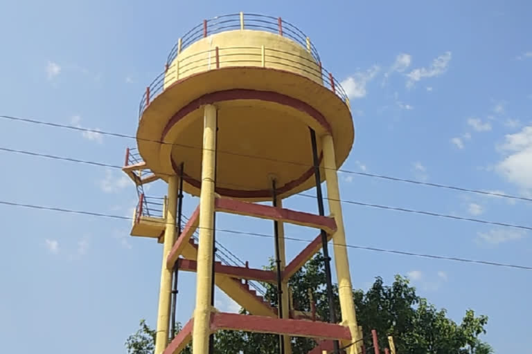 villagers did not get water even after one year passed the tank