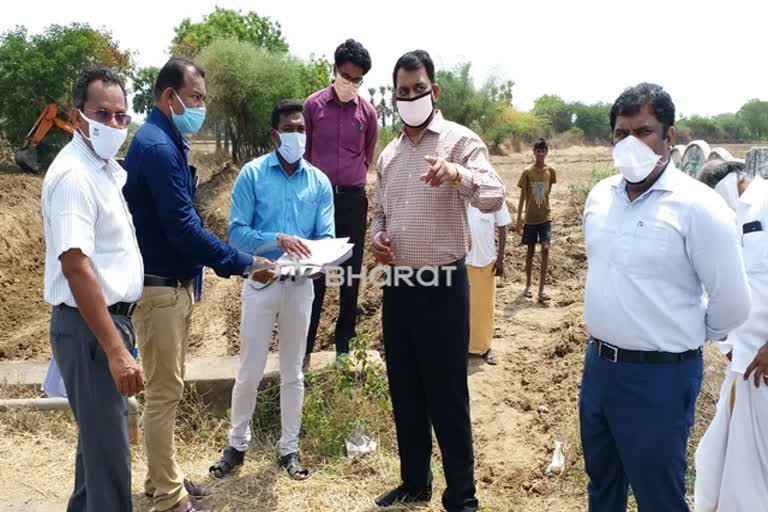 kudimaramadhu officer inspect working process on nagai