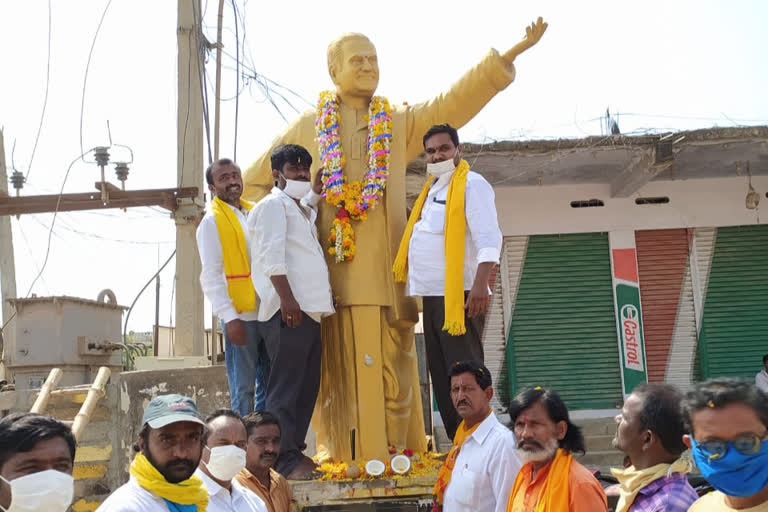 Sr. NTR 97th Birth day Celebrations at Huzurnagar, Suryapeta district