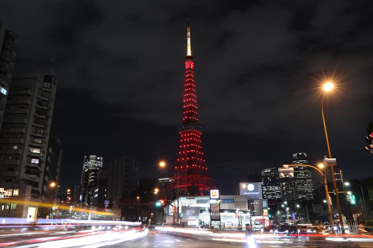 tokyo tower, tokyo tower reopen in japan, corona in japan, corona update, lockdown update in japan, ଟୋକିୟୋ ଟାୱାର, ଜାପାନରେ ଖୋଲିଲା ଟୋକିୟୋ ଟାୱାର, ଜାପାନରେ କୋରୋନା, କୋରୋନା ଅପଡେଟ, ଜାପାନରେ ଲକଡାଉନ ଅପଡେଟ