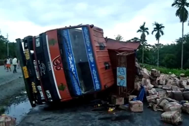 Road accident at Samoguri of Nagaon