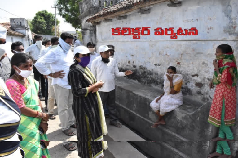 Peddapalli Collector Visits Gundaram Village