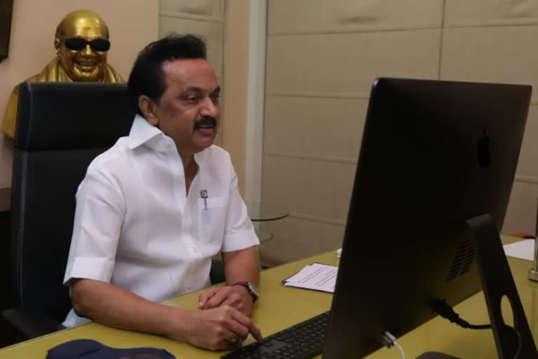 DMK all party meeting led by M.k. Stalin