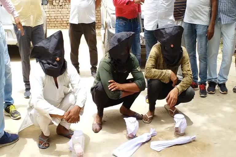 3 accused arrested in 9 lakh rupees robbery case near alika village in sirsa