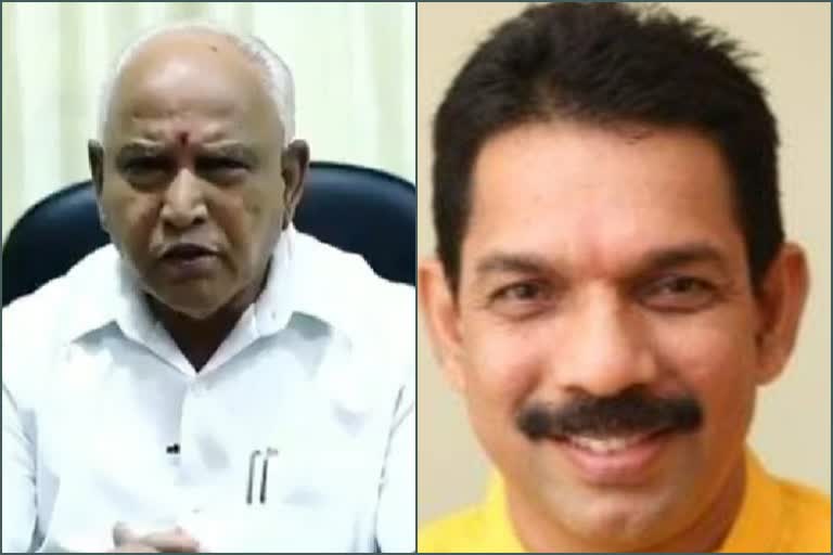 Nalin kumar kateel and yeddyurappa