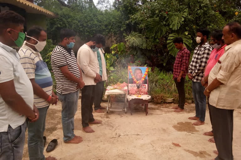 JCCJ members from Bastar pay tribute to Ajit Jogi