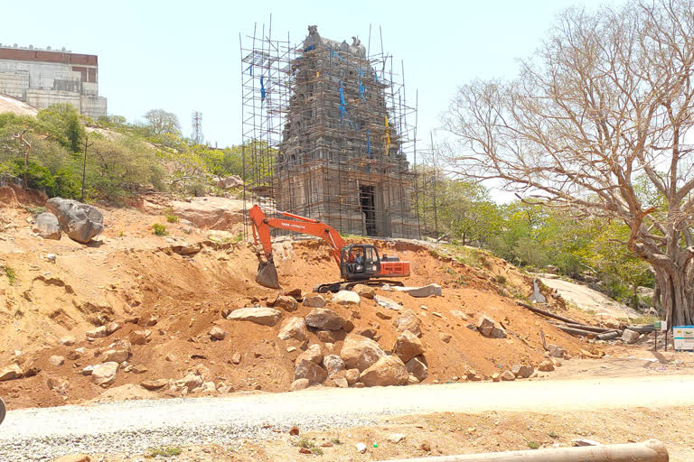 yadadri reconstruction works update