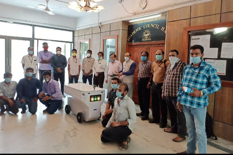 Anna University manufactures robot for corona patients