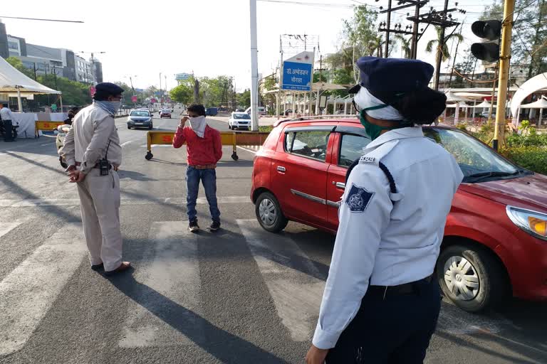 Action on violation of traffic rules