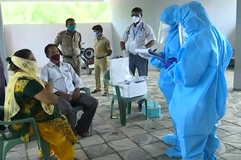 icmr conducting seeram tests at minar colony in errakunta hydarebad