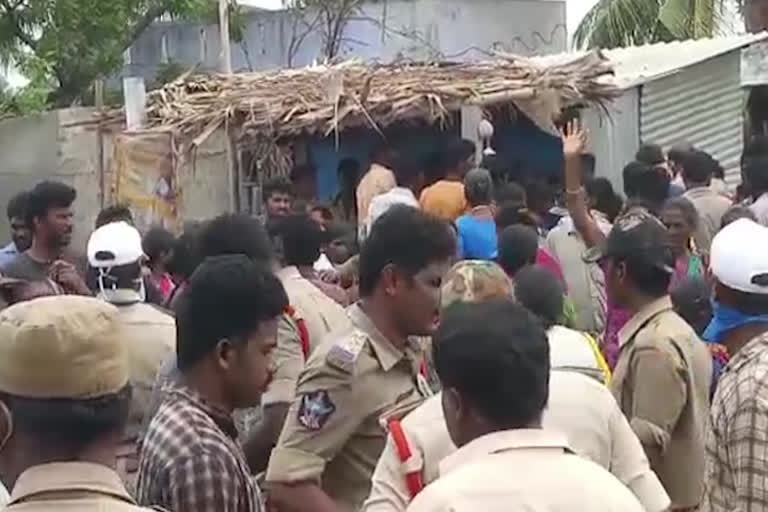 friction between amanchi and karanam balaram in chirala prakasham district