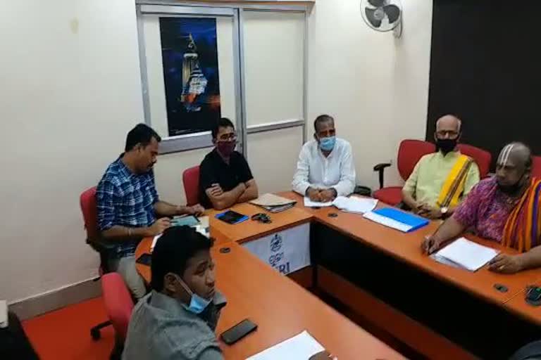 puri Shrimandir Management Committee meeting