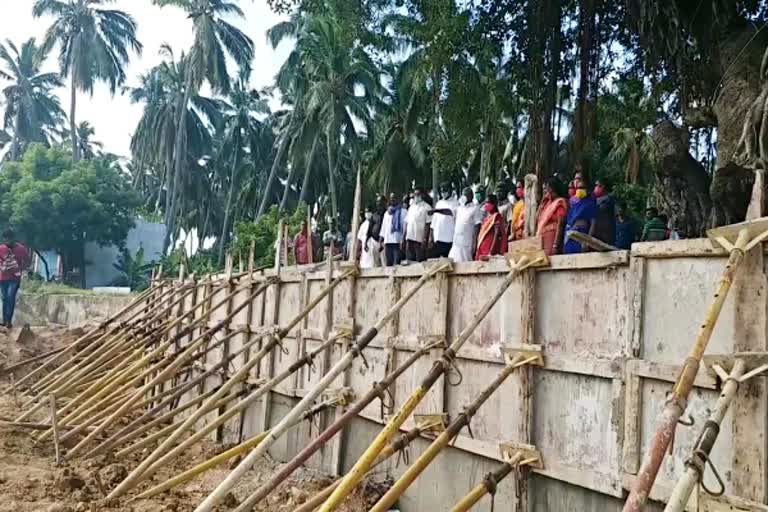 austin mla inspection on kannanpathi pool in kanyakumari