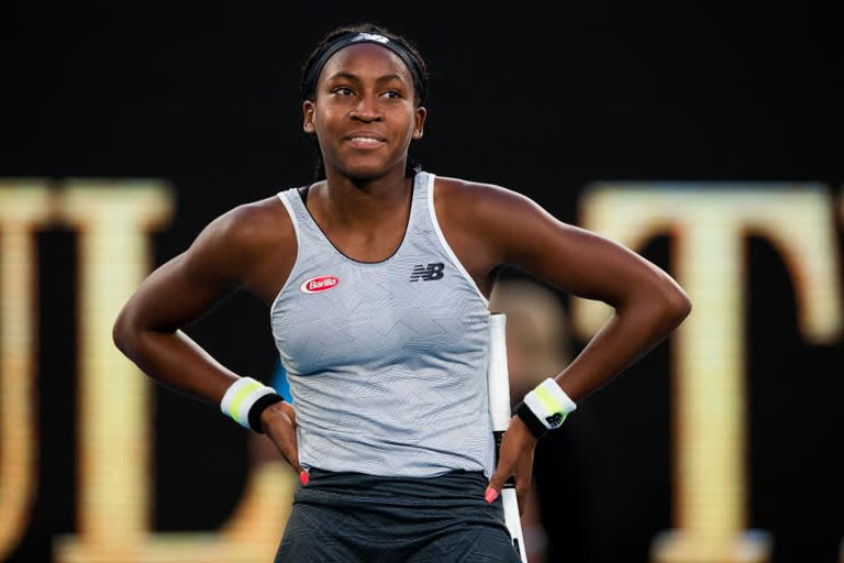 Teenage tennis star Coco Gauff