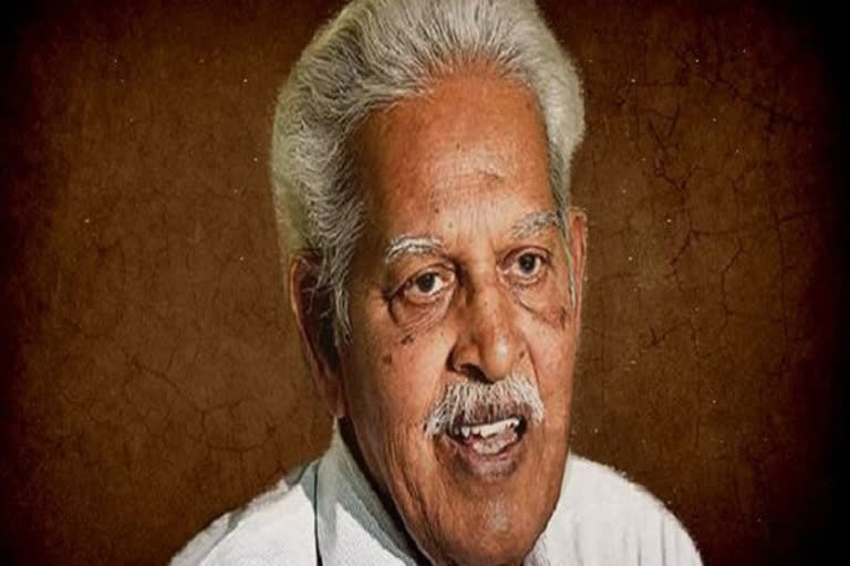 Jailed activist Varavara Rao (file photo)