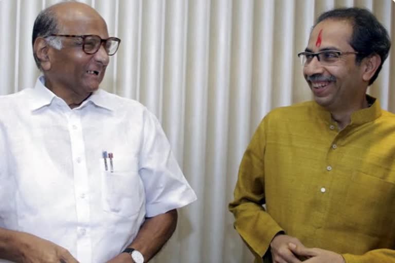 uddhav thackeray meets sharad pawar